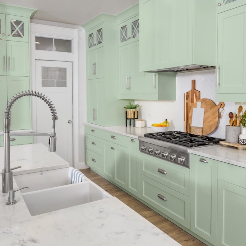 Giani Nuvo All-In-One Cabinet Paint Kit (Celadon Cove) - Image 4